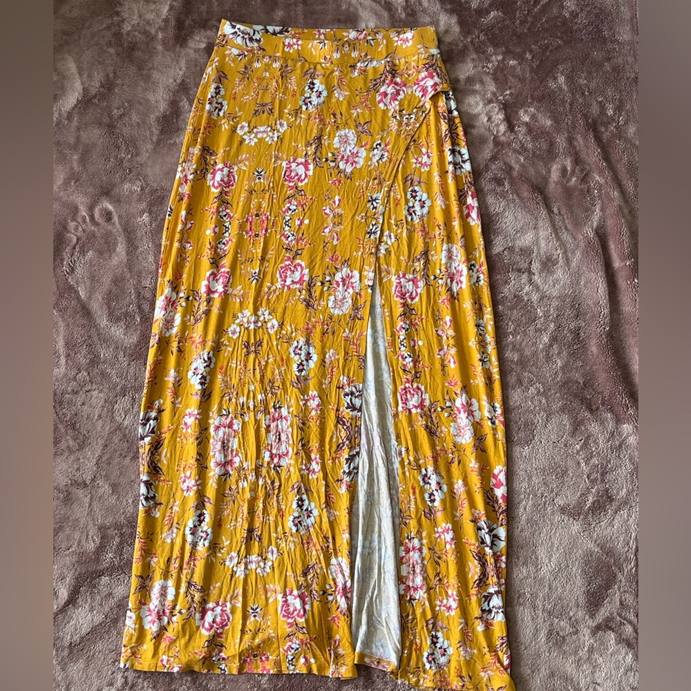 Charollete Russe Maxi Skirt with Slit